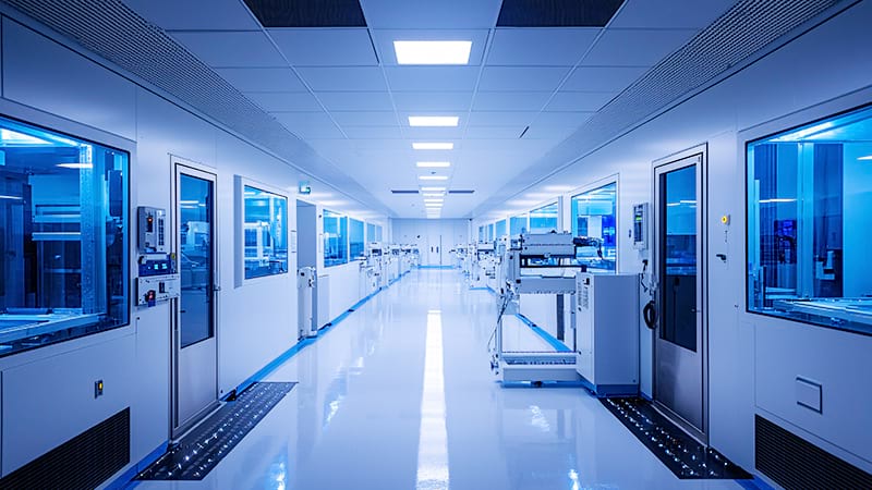 Night vision production technology center for NVG and thermal imaging products