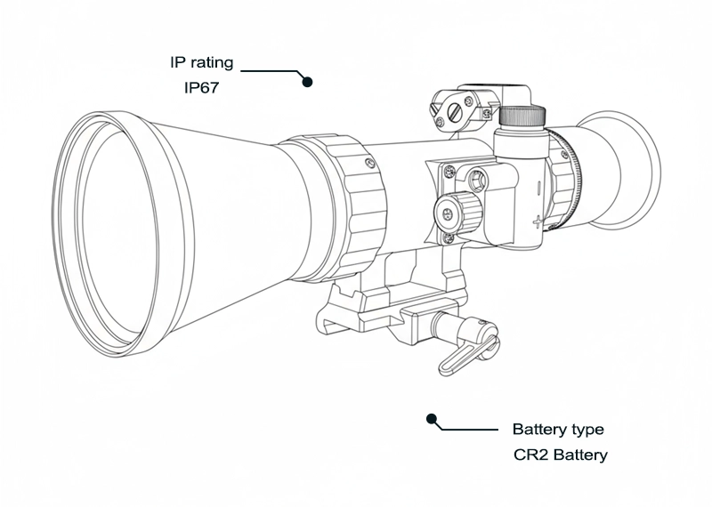 3.8x Night Vision Scope for Night Hunting - QCNV (1).webp