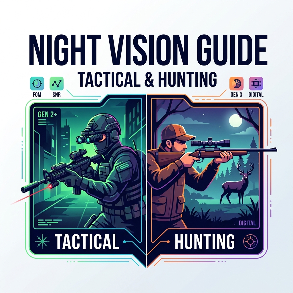 How to Choose Night Vision Goggles for Tactical & Hunting