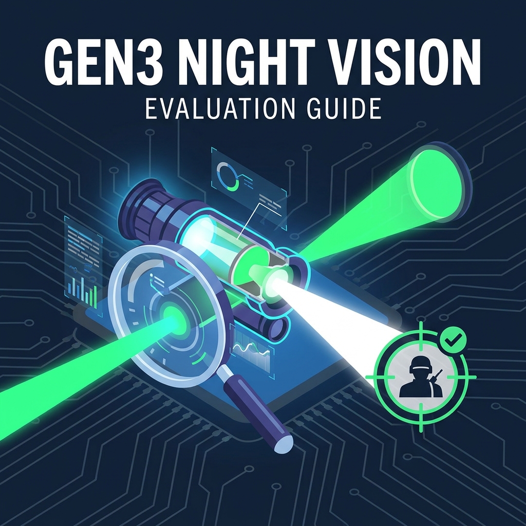Night Vision Goggles Gen3 Image Intensifier Tube for Military