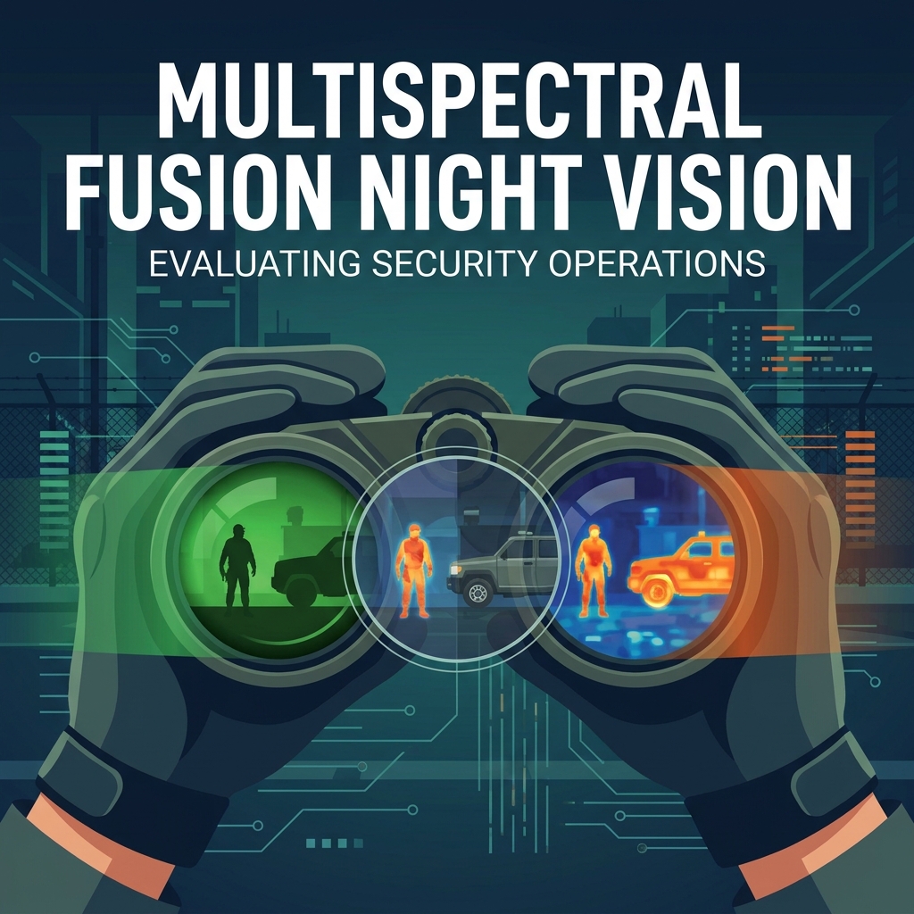 Multispectral Fusion Night Vision Binocular for Security